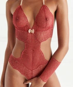 Bracli Other Lingerie Sydney Double Pearl Body Red