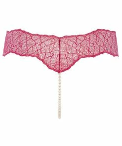Bracli Sydney Single Pearl Thong Red Knickers 25 Bracli Sydney Single Pearl Thong Red Knickers