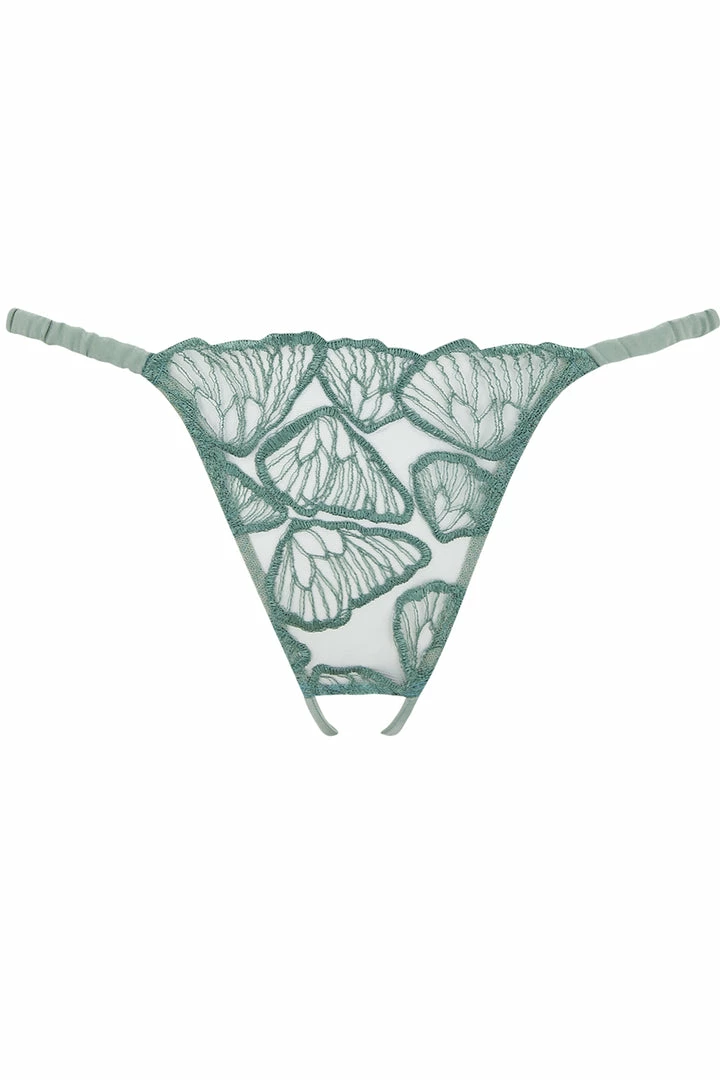 Coco De Mer Knickers Mariposa Open Knicker 2 Coco De Mer Knickers Mariposa Open Knicker