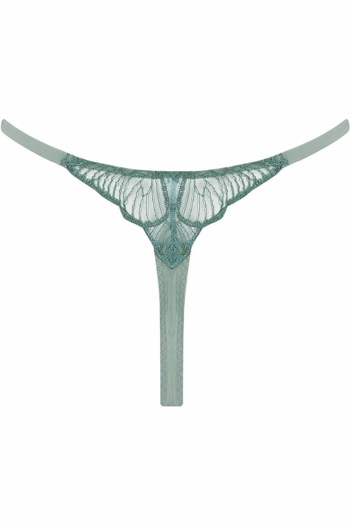 Coco De Mer Mariposa Thong Knickers 6 Coco De Mer Mariposa Thong Knickers