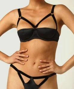 Coco De Mer Bras Persephone Underwired Half Cup Balcony Bra