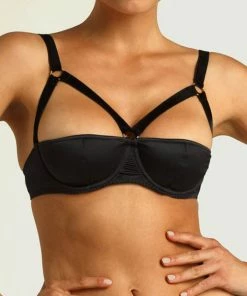 Coco De Mer Bras Persephone Underwired Half Cup Balcony Bra