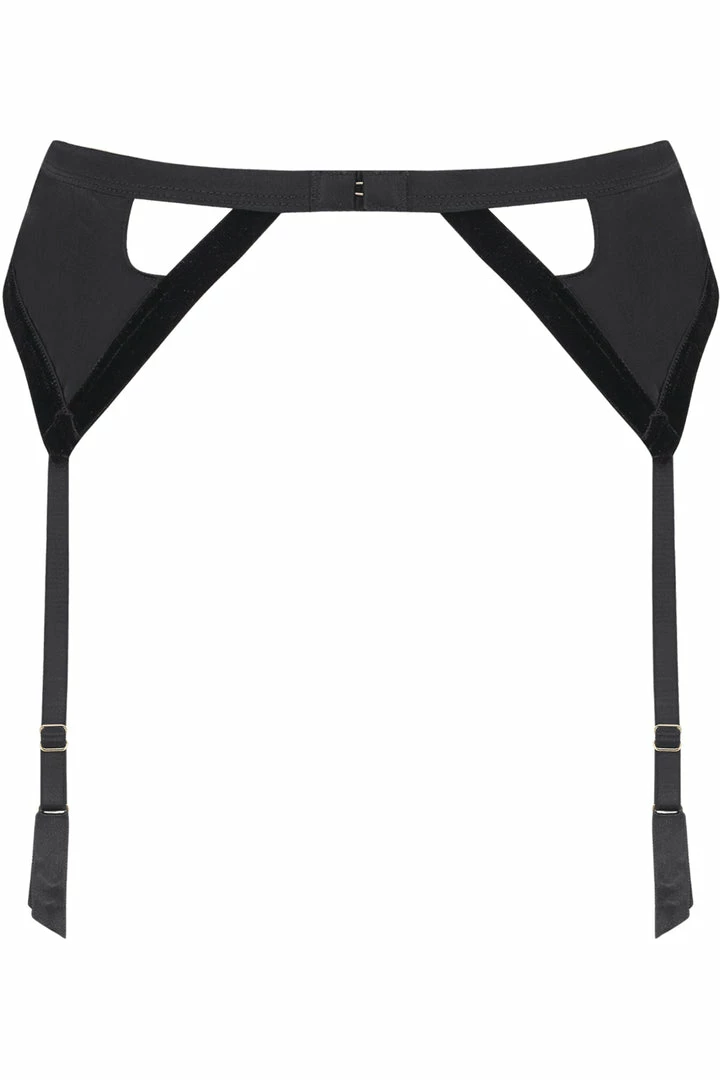 Coco De Mer Persephone Suspender Belt (Size M/L: UK 12-14) 7 Coco De Mer Persephone Suspender Belt (Size M/L: UK 12-14)