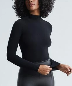 Commando Ballet Mockneck Long Sleeve Thong Body Other Lingerie