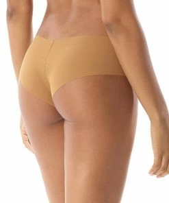 Commando Knickers Classic Solid Girl Short Caramel