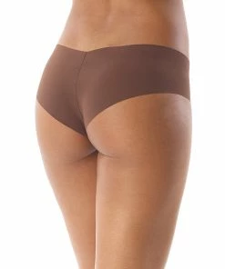 Commando Knickers Classic Solid Girl Short Mocha