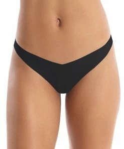 Commando Classic Solid Tiny Thong Knickers