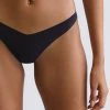 Commando Classic Solid Tiny Thong Knickers
