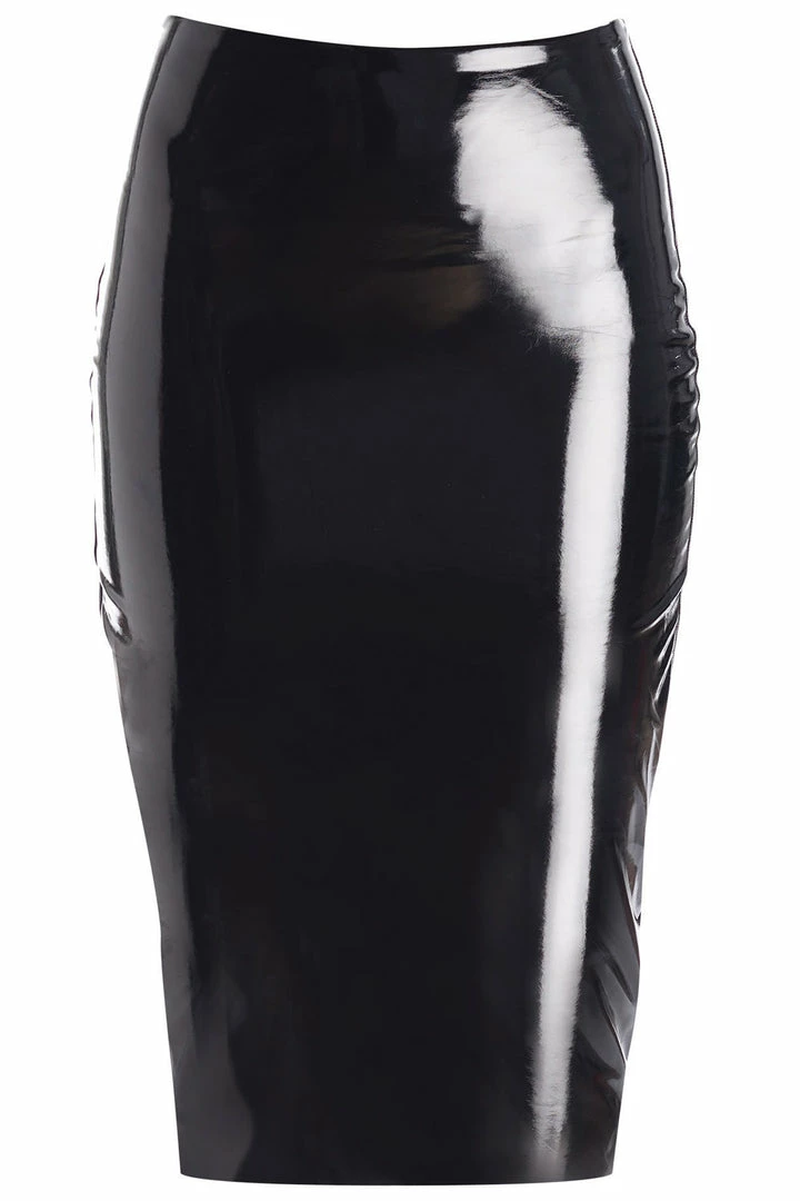 Commando Other Lingerie Faux Patent Leather Midi Skirt 2 Commando Other Lingerie Faux Patent Leather Midi Skirt