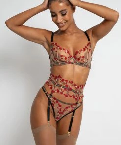 Edge O' Beyond Bras Charlotte En Rouge Brilliant Bra