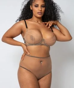 Edge O' Beyond Knickers Marinette Illusion High Waist Brief 15 Edge O' Beyond Knickers Marinette Illusion High Waist Brief