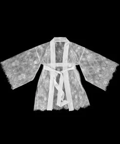 E.L.F Zhou Other Lingerie Chantilly Vanille Lace Kimono