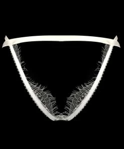 E.L.F Zhou Chantilly Vanille Ouvert Knicker Knickers 9 E.L.F Zhou Chantilly Vanille Ouvert Knicker Knickers