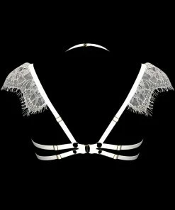 E.L.F Zhou Chantilly Vanille Shoulder Lace Bra Bras