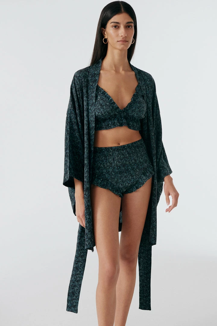 Else Botanist Silk Ruffled Shorts 5 Else Botanist Silk Ruffled Shorts