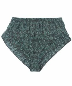 Else Botanist Silk Ruffled Shorts