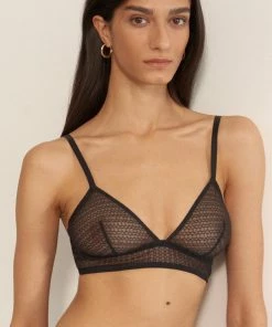 Else Bras Honeycomb Soft Cup Triangle Bra