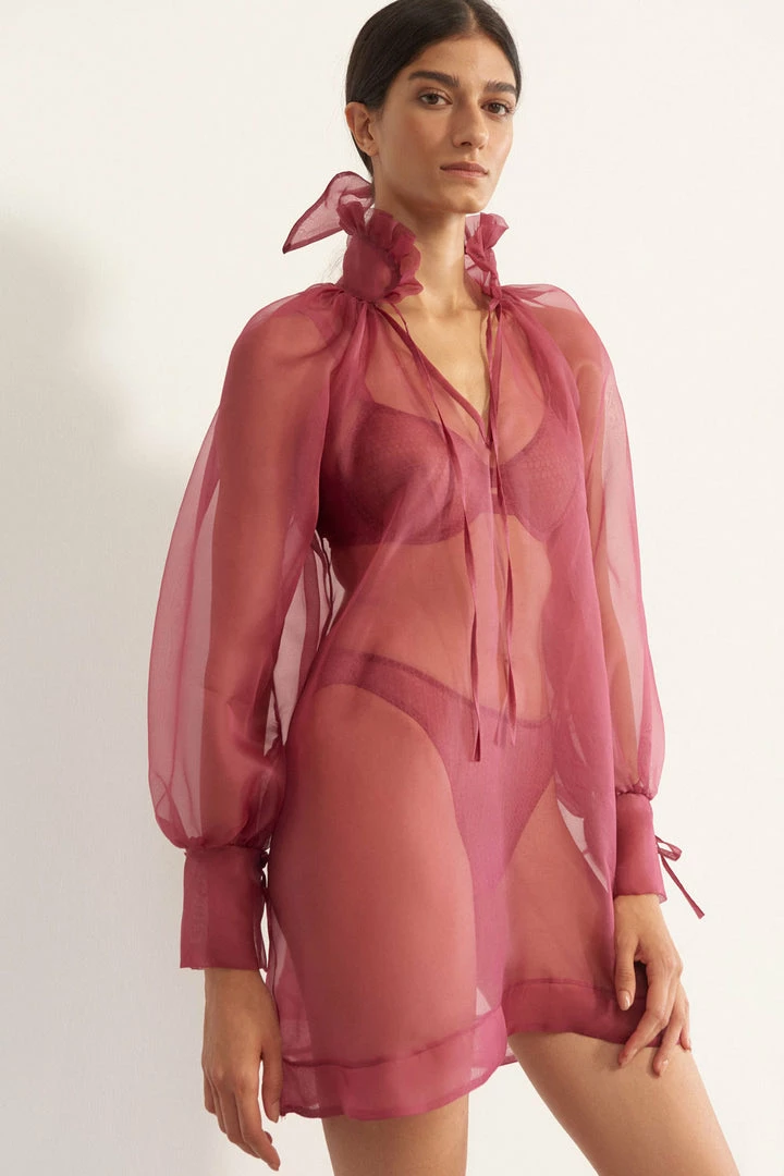 Else Honeycomb Organza Silk Cover Up, Size S (UK 8-10) Other Lingerie 3 Else Honeycomb Organza Silk Cover Up, Size S (UK 8-10) Other Lingerie