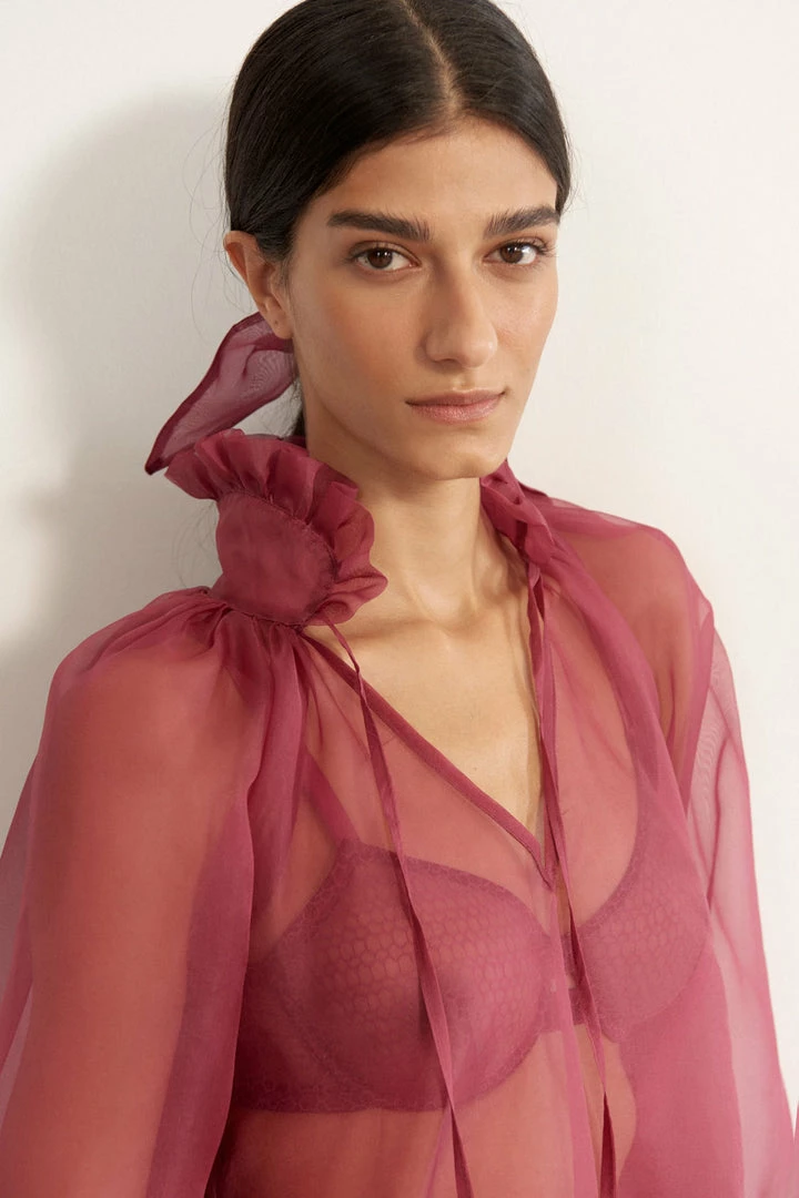 Else Honeycomb Organza Silk Cover Up, Size S (UK 8-10) Other Lingerie 6 Else Honeycomb Organza Silk Cover Up, Size S (UK 8-10) Other Lingerie