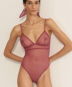 Else Underwired Bras Honeycomb Soft Cup Bodysuit