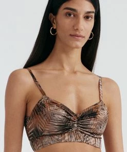 Else Palm Springs Silk Bralette Bras