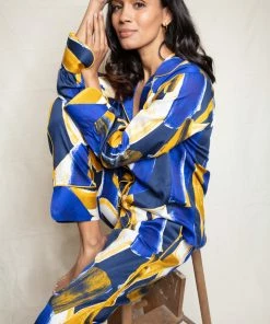 Fable & Eve Other Lingerie Chelsea Abstract Print Pyjama Set (Size UK 8)