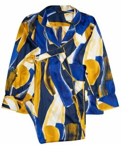 Fable & Eve Other Lingerie Chelsea Abstract Print Pyjama Set (Size UK 8)