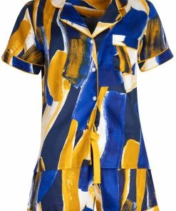 Fable & Eve Chelsea Abstract Print Shorty Set Other Lingerie