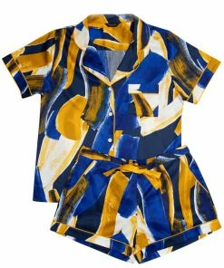 Fable & Eve Chelsea Abstract Print Shorty Set Other Lingerie