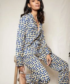 Fable & Eve Chelsea Geometric Print Pyjama Set