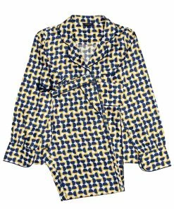 Fable & Eve Chelsea Geometric Print Pyjama Set