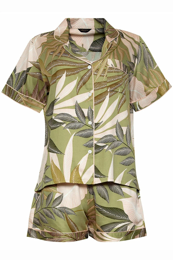 Fable & Eve Other Lingerie Richmond Leaf Print Shorty Set 2 Fable & Eve Other Lingerie Richmond Leaf Print Shorty Set