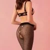FiORE Bold Dream Crotchless Polka Dot Tights Other Lingerie