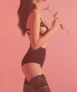 FiORE Fragile Patterned Lace Top Hold Ups Other Lingerie