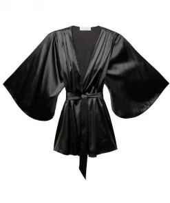 Fleur Du Mal Angel Sleeve Robe Other Lingerie