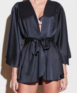 Fleur Du Mal Angel Sleeve Robe Other Lingerie