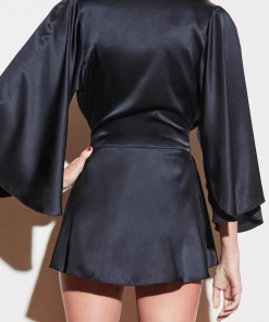 Fleur Du Mal Angel Sleeve Robe Other Lingerie