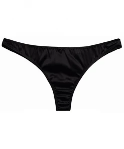 Fleur Du Mal Luxe Thong Knickers
