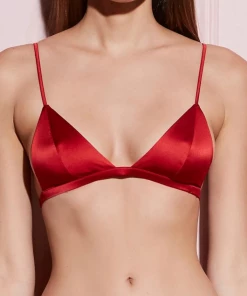 Fleur Du Mal Luxe Triangle Bra Bras