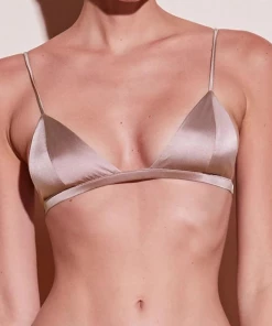 Fleur Du Mal Luxe Triangle Bra Bras