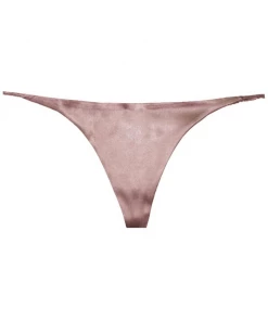 Fleur Du Mal Luxe V-String Knickers