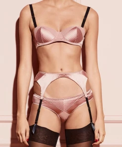 Fleur Du Mal Bras Top Stitch Convertible Underwire Bra