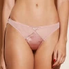 Fleur Du Mal Top Stitch Thong