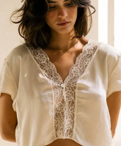 Icone Chiara Pyjama Top Other Lingerie