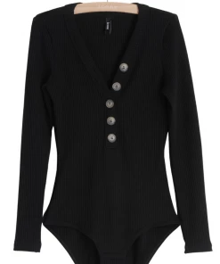 Icone Claudia Long Sleeve Bodysuit Other Lingerie