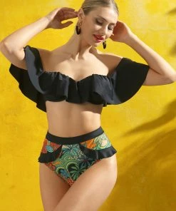 Jolidon Cabo Bandeau Bikini Top & Bottom Underwired Bras