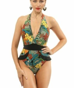 Jolidon Cabo Halterneck Swimsuit