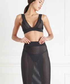 Maison Close Bras Bande à Part Wireless Triangle Bra (Size S: UK 6-8)