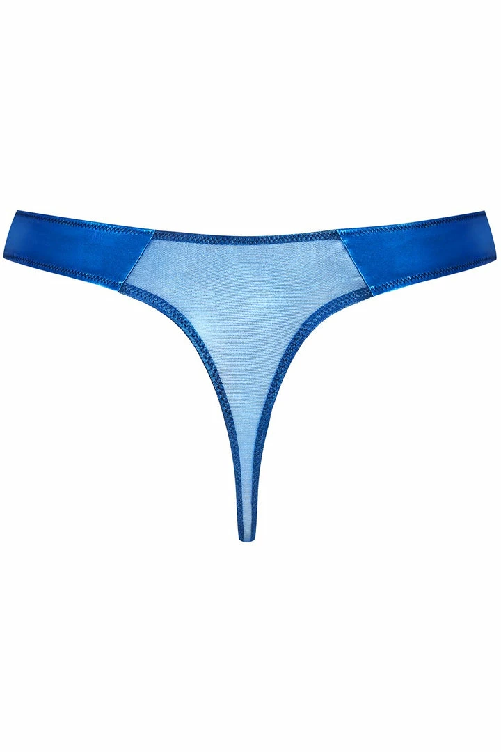 Maison Close Knickers Blue Angel High Leg Thong 8 Maison Close Knickers Blue Angel High Leg Thong