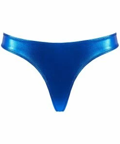 Maison Close Knickers Blue Angel High Leg Thong